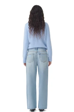 Flash Sale GANNI Izey Jeans Light Blue Vintage