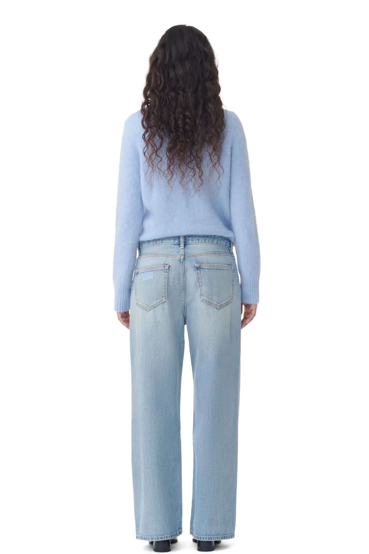 Flash Sale GANNI Izey Jeans Light Blue Vintage