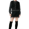 Flash Sale GANNI Jacquard Organza Bead Fringe Mini Skirt Black