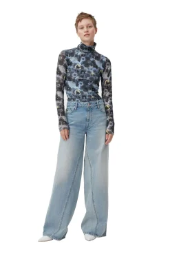 Best GANNI Jozey Jeans Light Blue Vintage