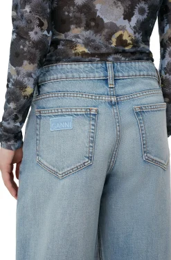 Best GANNI Jozey Jeans Light Blue Vintage