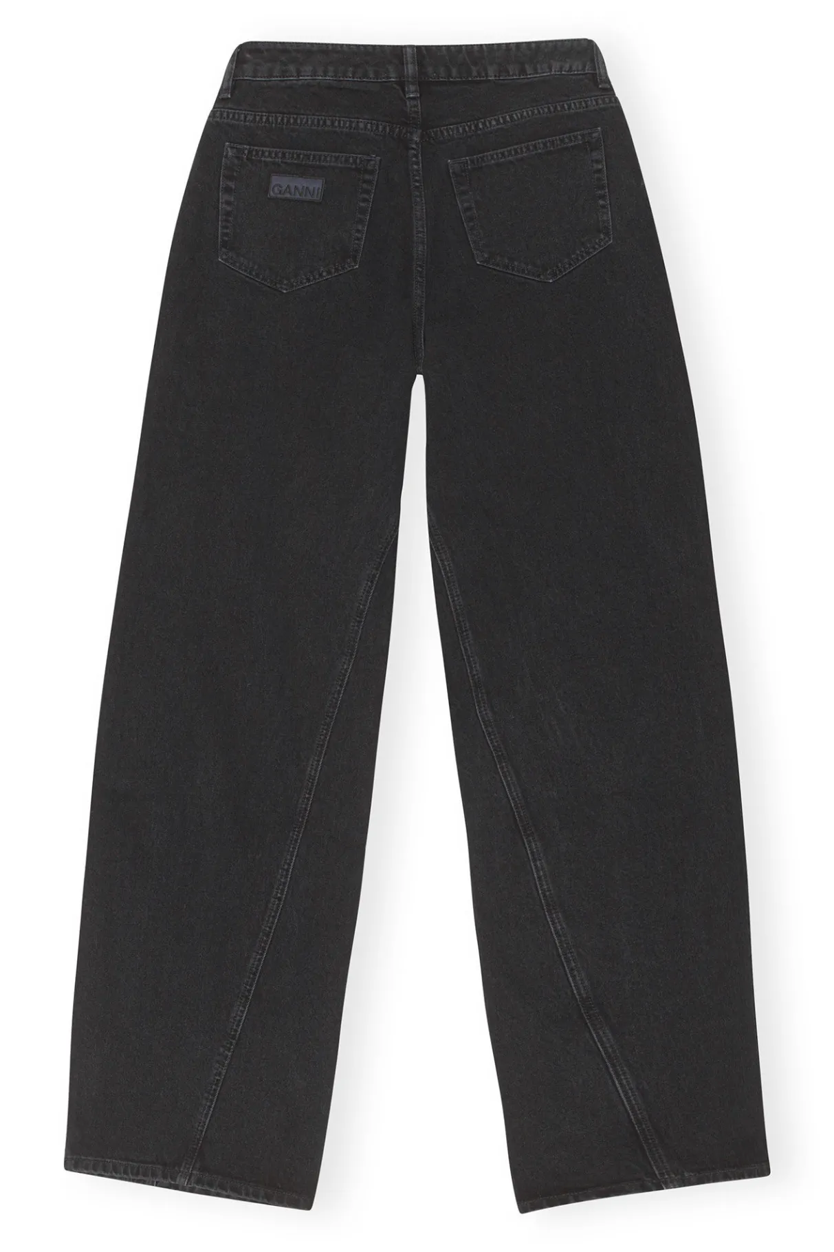 Discount GANNI Jozey Jeans Washed Black/Black