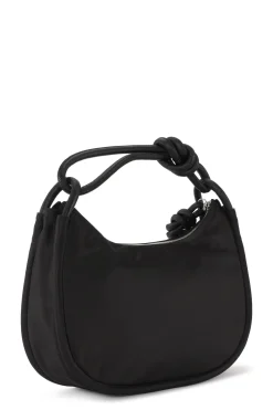 Cheap GANNI Knot Baguette Bag Black