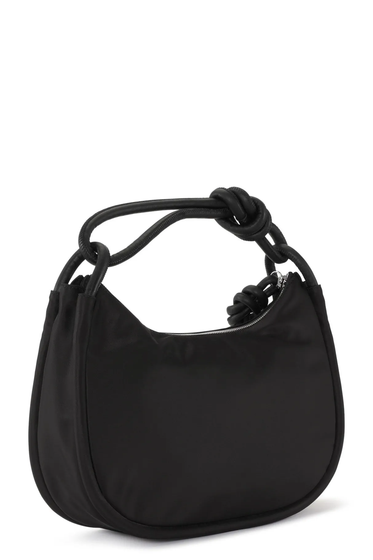Cheap GANNI Knot Baguette Bag Black