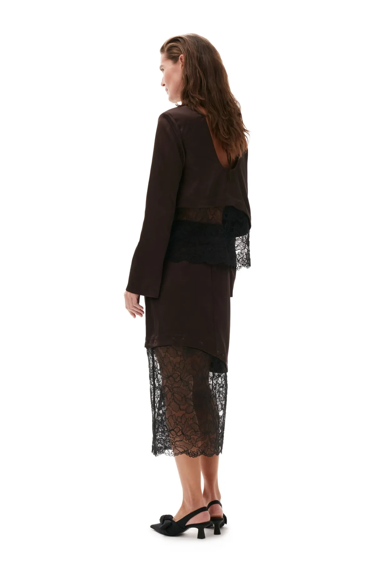 Cheap GANNI Lace Blouse Mole
