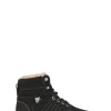 Flash Sale GANNI Lace-Up Hiking Boots Black