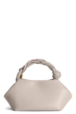 Best Sale GANNI Light Grey Bou Bag Oyster Gray