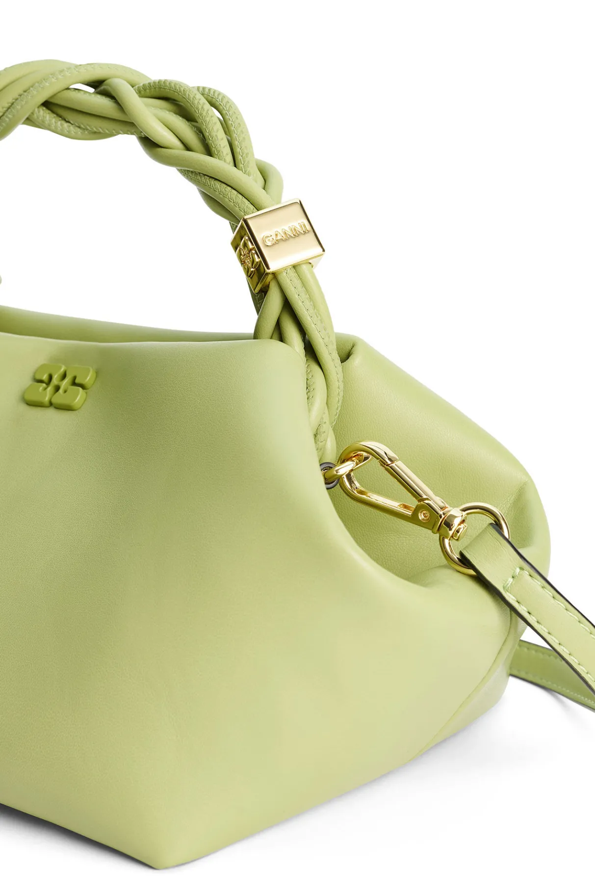 Best GANNI Light Khaki Bou Bag Mosstone