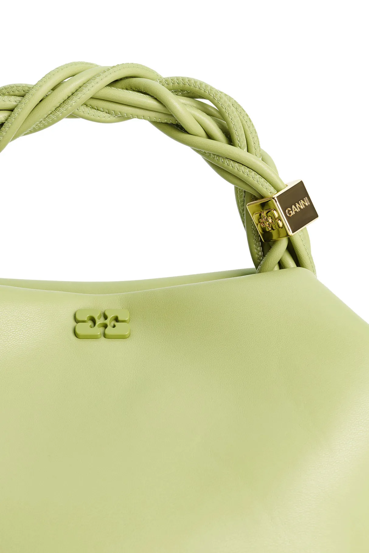 Best GANNI Light Khaki Bou Bag Mosstone