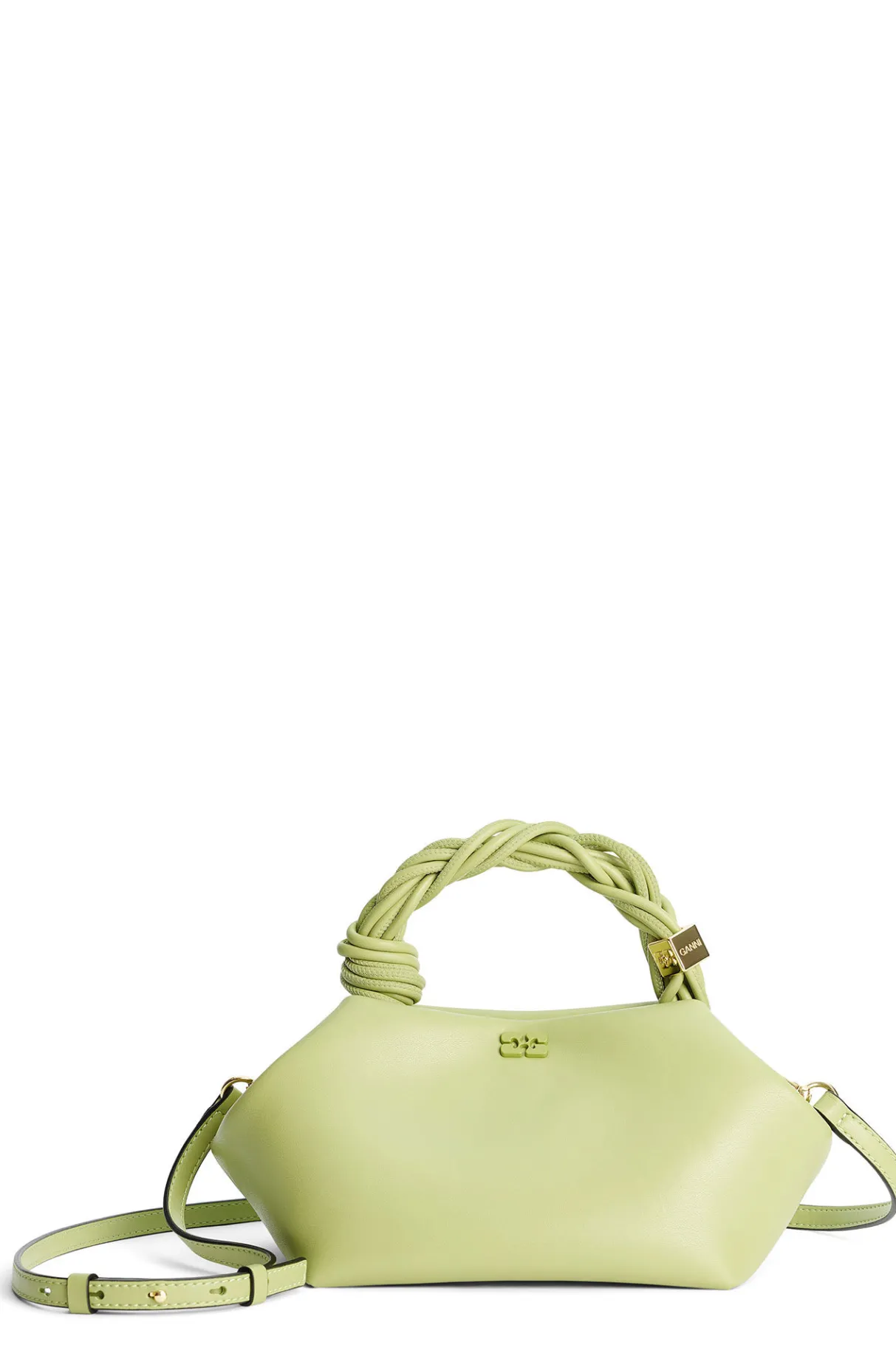 Best GANNI Light Khaki Bou Bag Mosstone