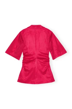 Flash Sale GANNI Light Shiny Corduroy Blazer Love Potion