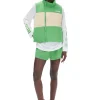 Clearance GANNI Light Tech Puffer Reversible Vest Classic Green