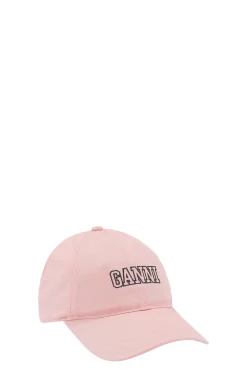 Best Sale GANNI Lilac Embroidered Logo Cap Sweet Lilac