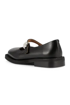 Best GANNI Mary Jane Ballerinas Black