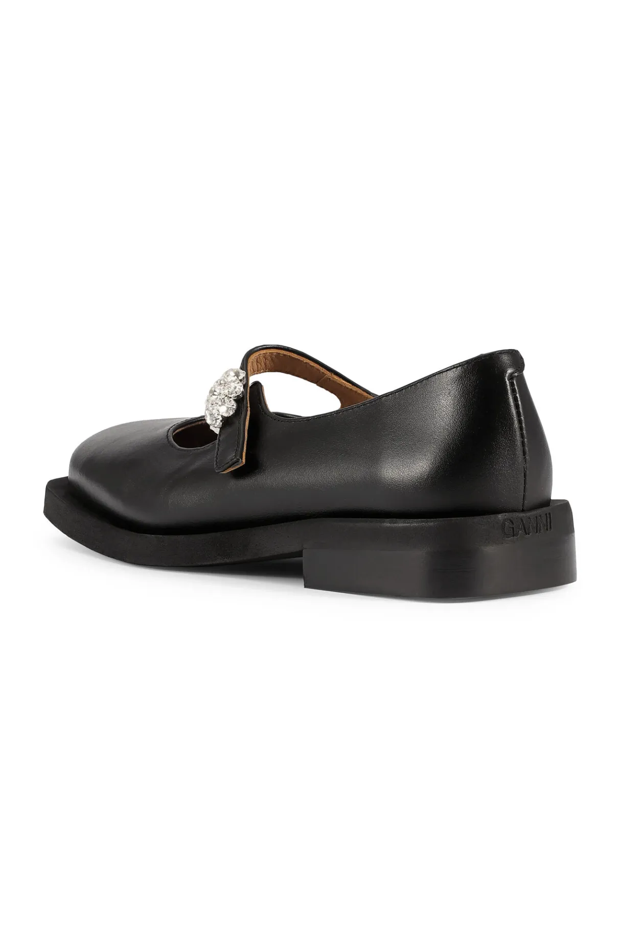 Best GANNI Mary Jane Ballerinas Black