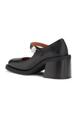 Best GANNI Mary Jane Pumps Black
