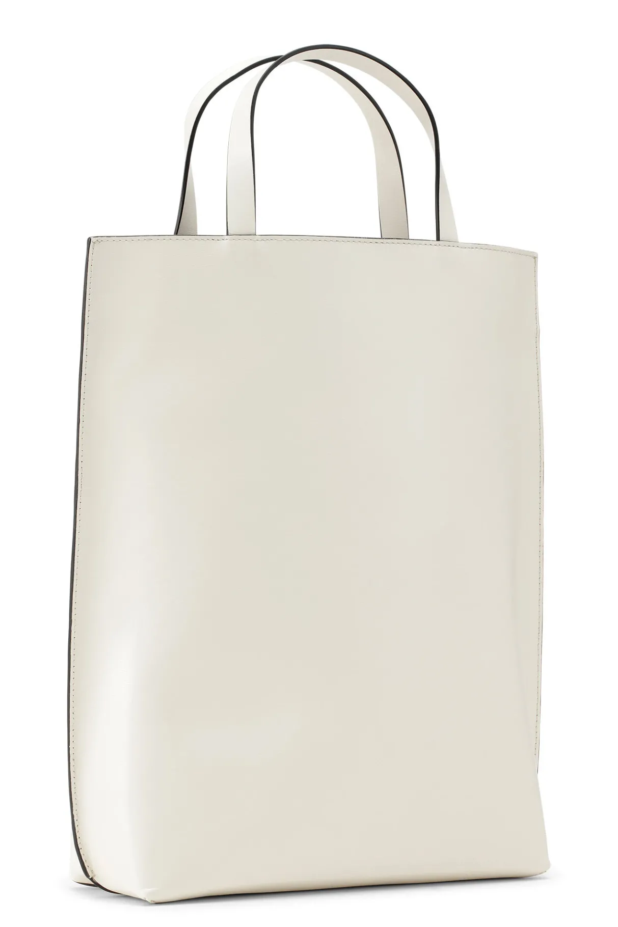 Cheap GANNI Medium Banner Tote Strap Bag Egret