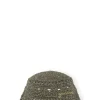 Cheap GANNI Metallic Crochet Bucket Hat Black