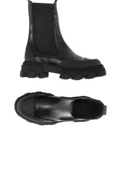Clearance GANNI Mid Chelsea Boots Black