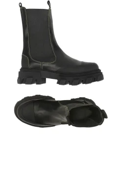 Fashion GANNI Mid Chelsea Boots Black