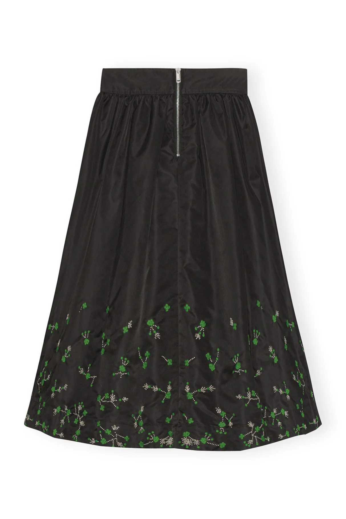 Fashion GANNI Nylon Skirt Black