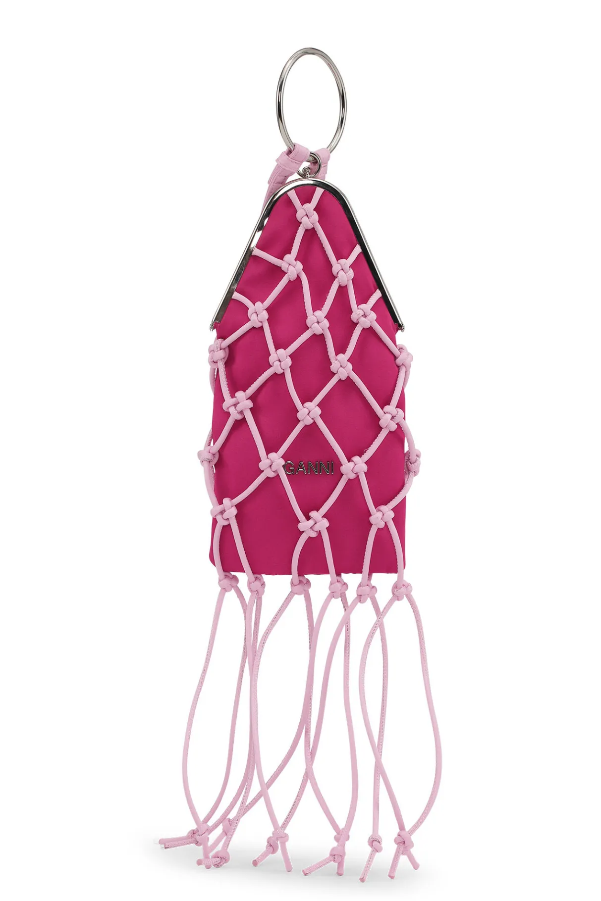 Online GANNI Occasion Braided Bangle Purse Love Potion