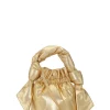 Best Sale GANNI Occasion Top Handle Bag Gold