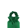 Shop GANNI Occasion Top Handle Bag Kelly Green