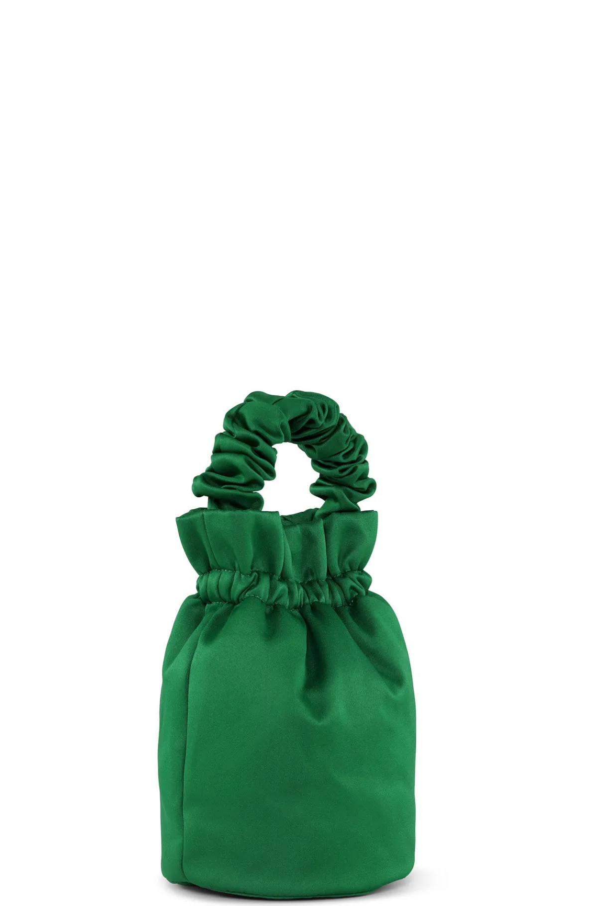 Shop GANNI Occasion Top Handle Bag Kelly Green