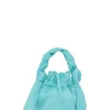 Cheap GANNI Occasion Top Handle Knot Bag Lagoon