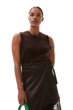 Best Sale GANNI O-Neck Vest Mole