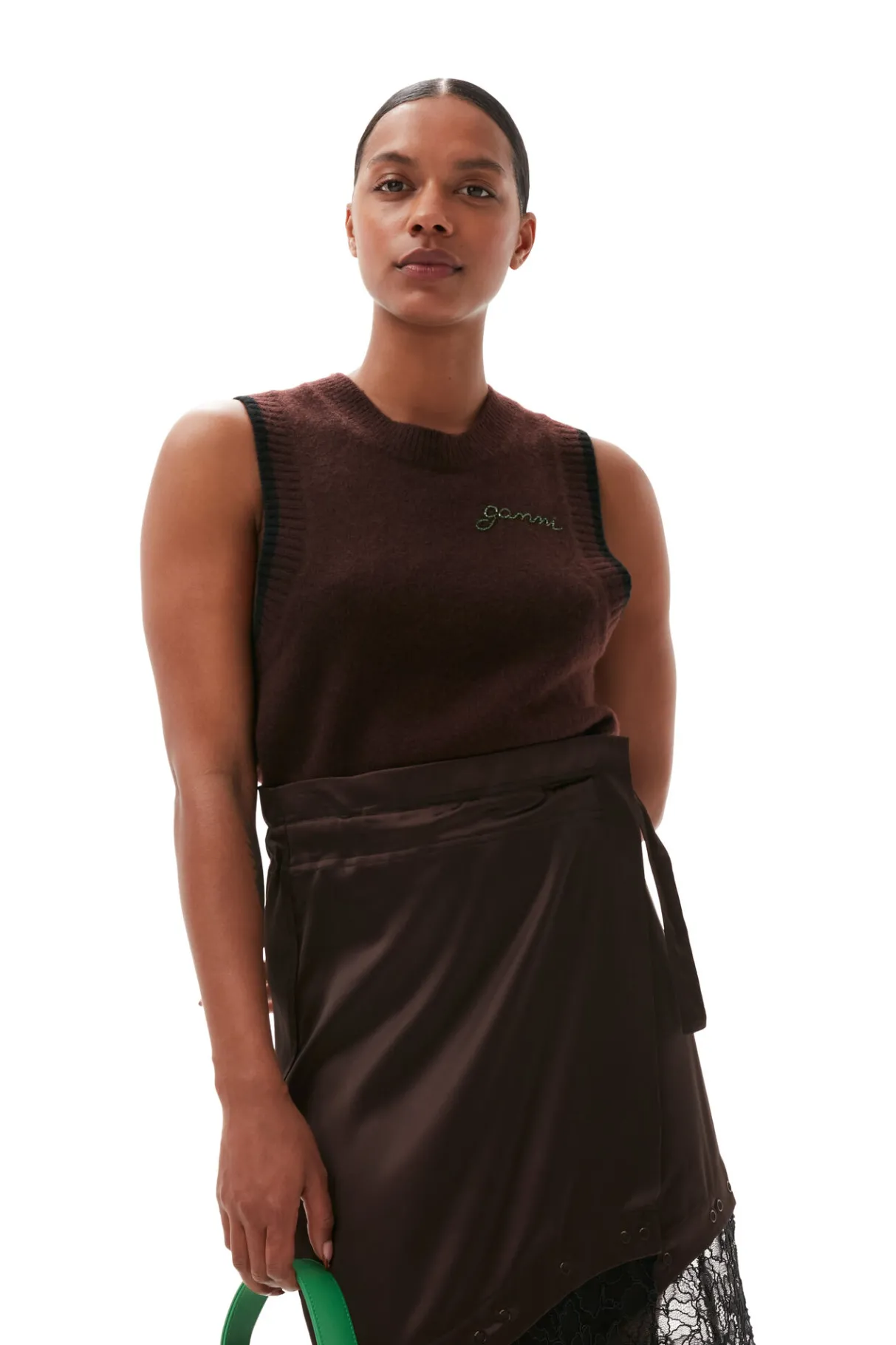 Best Sale GANNI O-Neck Vest Mole