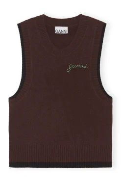 Best Sale GANNI O-Neck Vest Mole