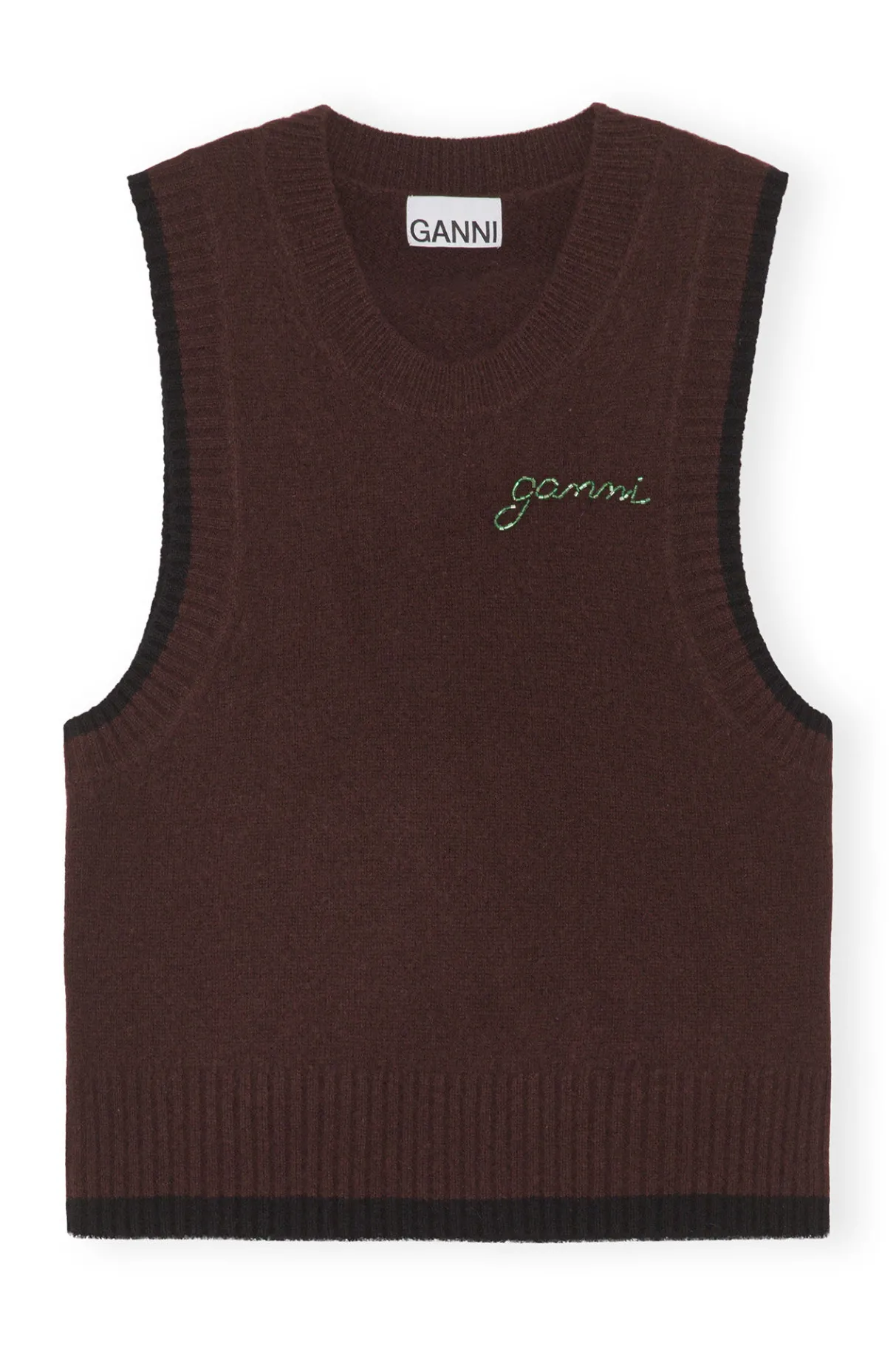Best Sale GANNI O-Neck Vest Mole