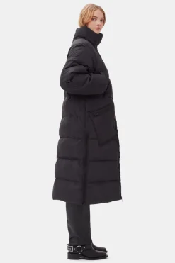Flash Sale GANNI Oversized Tech Puffer Coat Phantom