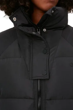 Flash Sale GANNI Oversized Tech Puffer Coat Phantom