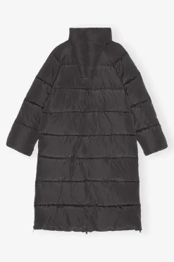 Flash Sale GANNI Oversized Tech Puffer Coat Phantom