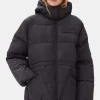 Best Sale GANNI Oversized Tech Puffer Midi Jacket Phantom