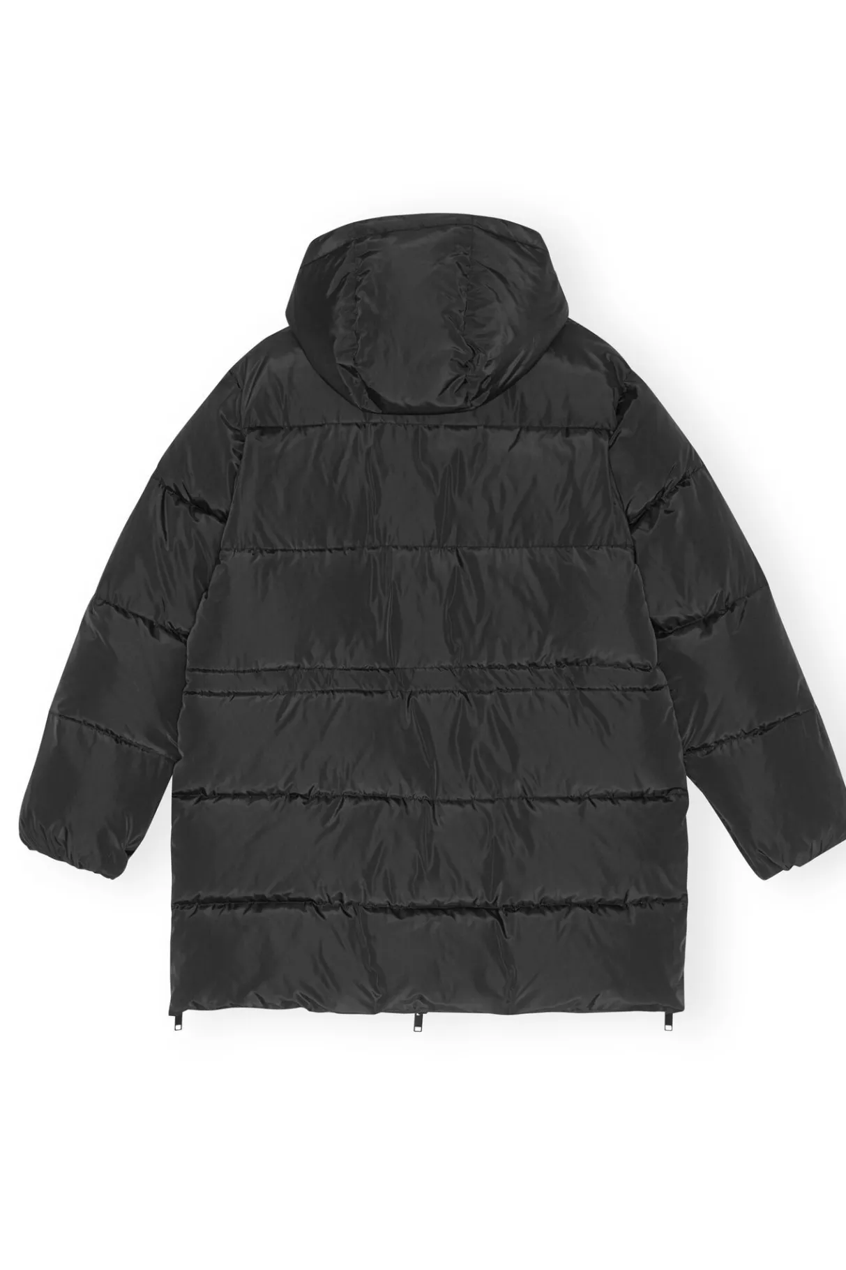 Best Sale GANNI Oversized Tech Puffer Midi Jacket Phantom