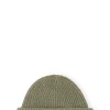 Cheap GANNI Oversized Wool Beanie Dusty Olive