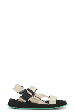 Online GANNI Performance Webbing Sandals Oyster Gray