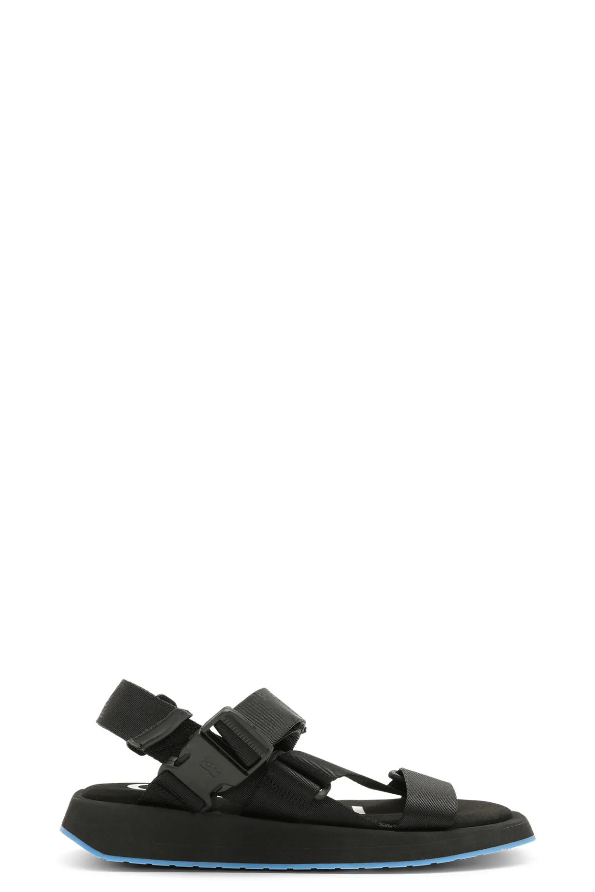 Cheap GANNI Performance Webbing Sandals Black