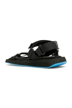 Cheap GANNI Performance Webbing Sandals Black