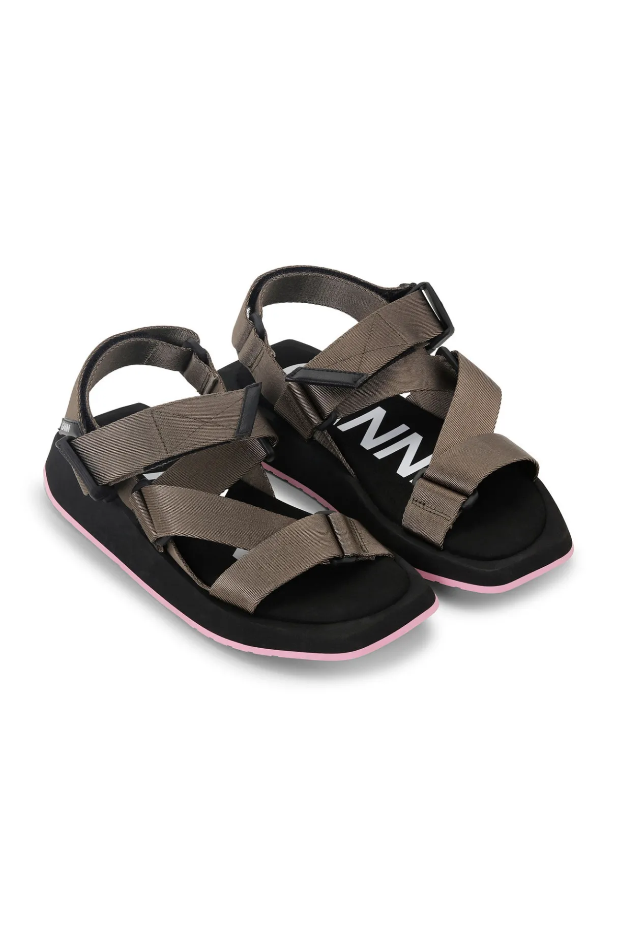 Store GANNI Performance Webbing Sandals Kalamata