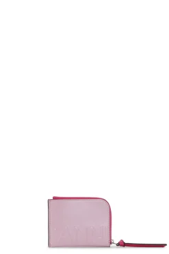 Sale GANNI Pink Banner Card Holder Pink Nectar