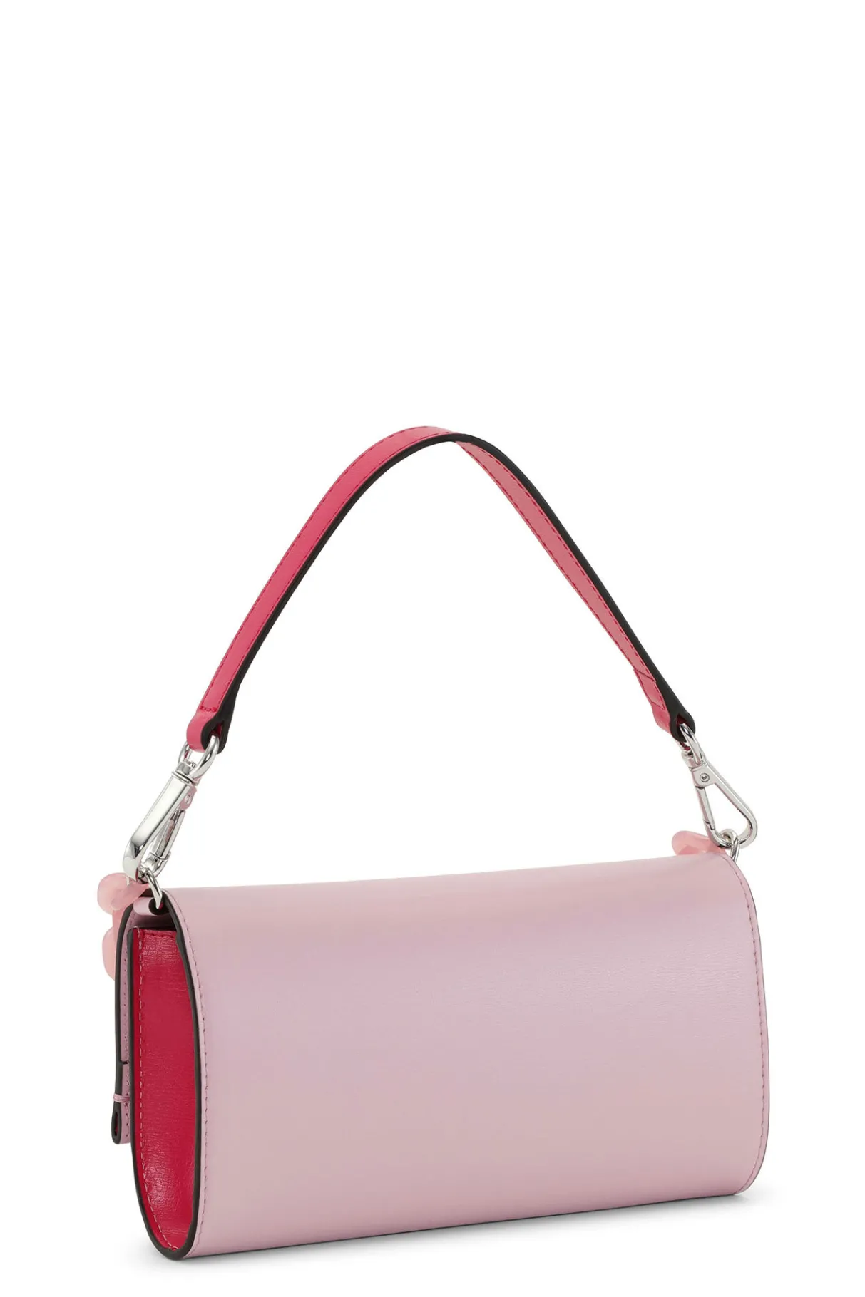 Flash Sale GANNI Pink Banner Envelope Chain Wallet Pink Nectar
