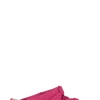 Cheap GANNI Pink Soft Kitten Heel Bow Mules Love Potion