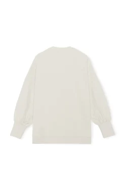 Discount GANNI Pullover Sweatshirt Egret