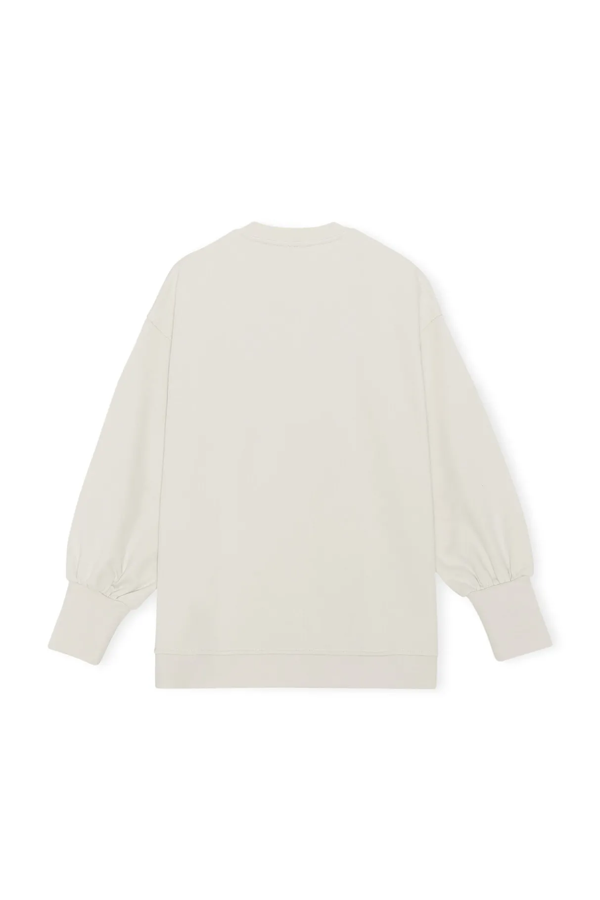 Discount GANNI Pullover Sweatshirt Egret