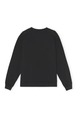 Cheap GANNI Pullover Sweatshirt Black